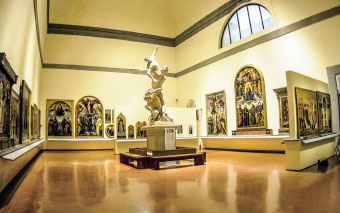 Galleria dell'Accademia a Firenze, Italia