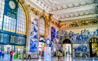 Stazione Centrale di San Bento a Porto, Portogallo