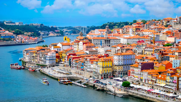 Lungomare a Porto, Portogallo