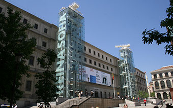 Museo Reina Sofia di Madrid, Spagna
